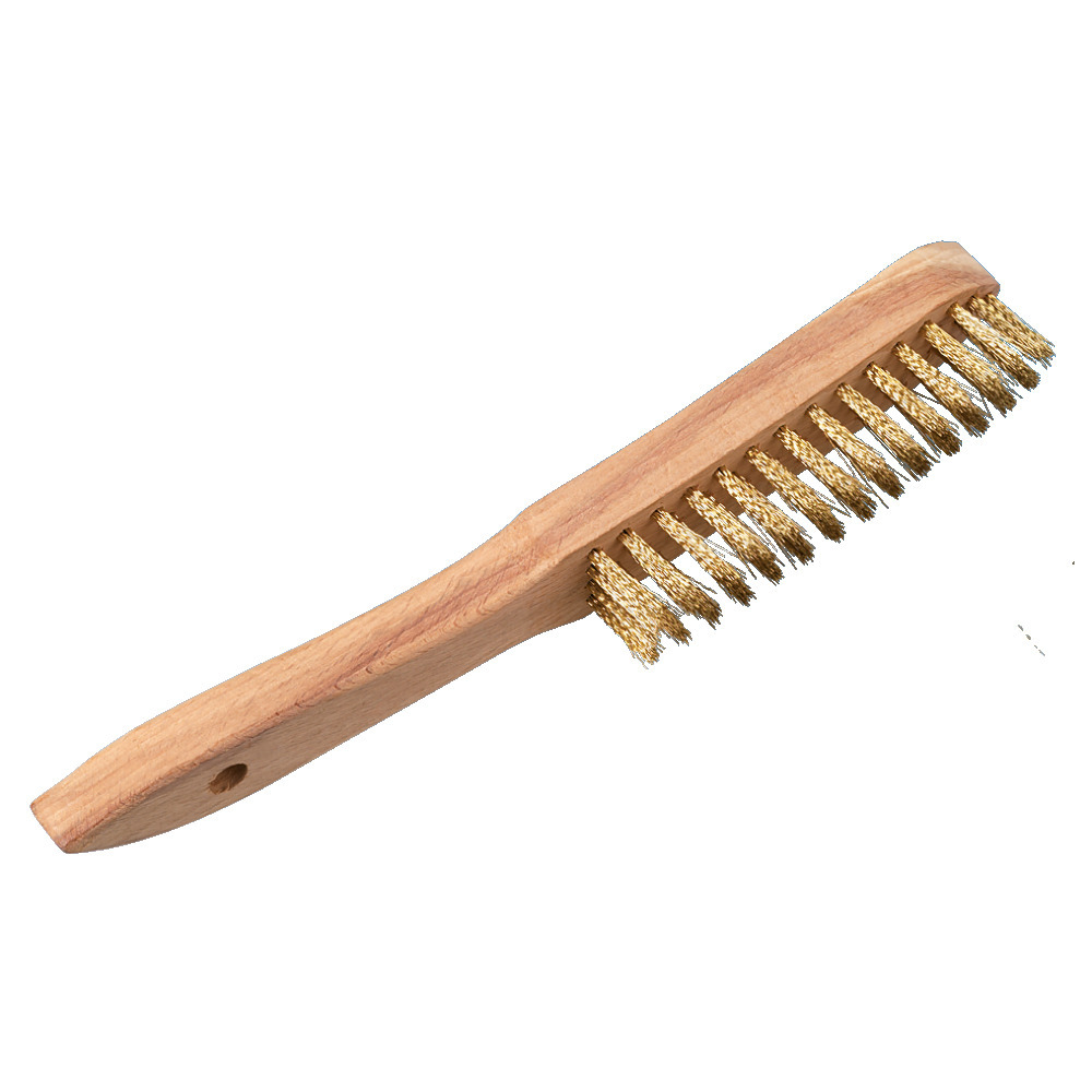 Handdrahtbürste Messing