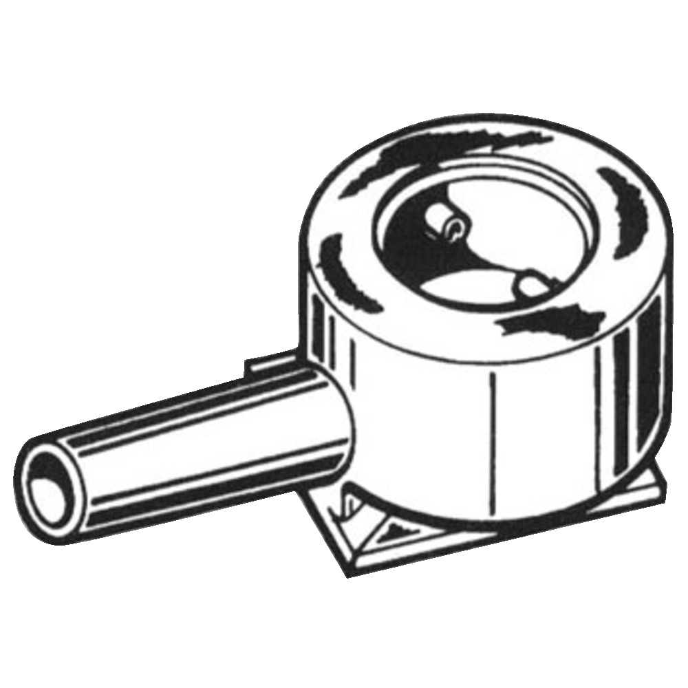 Adapter for pulsator Interpuls L02 for GEA/Westfalia cover