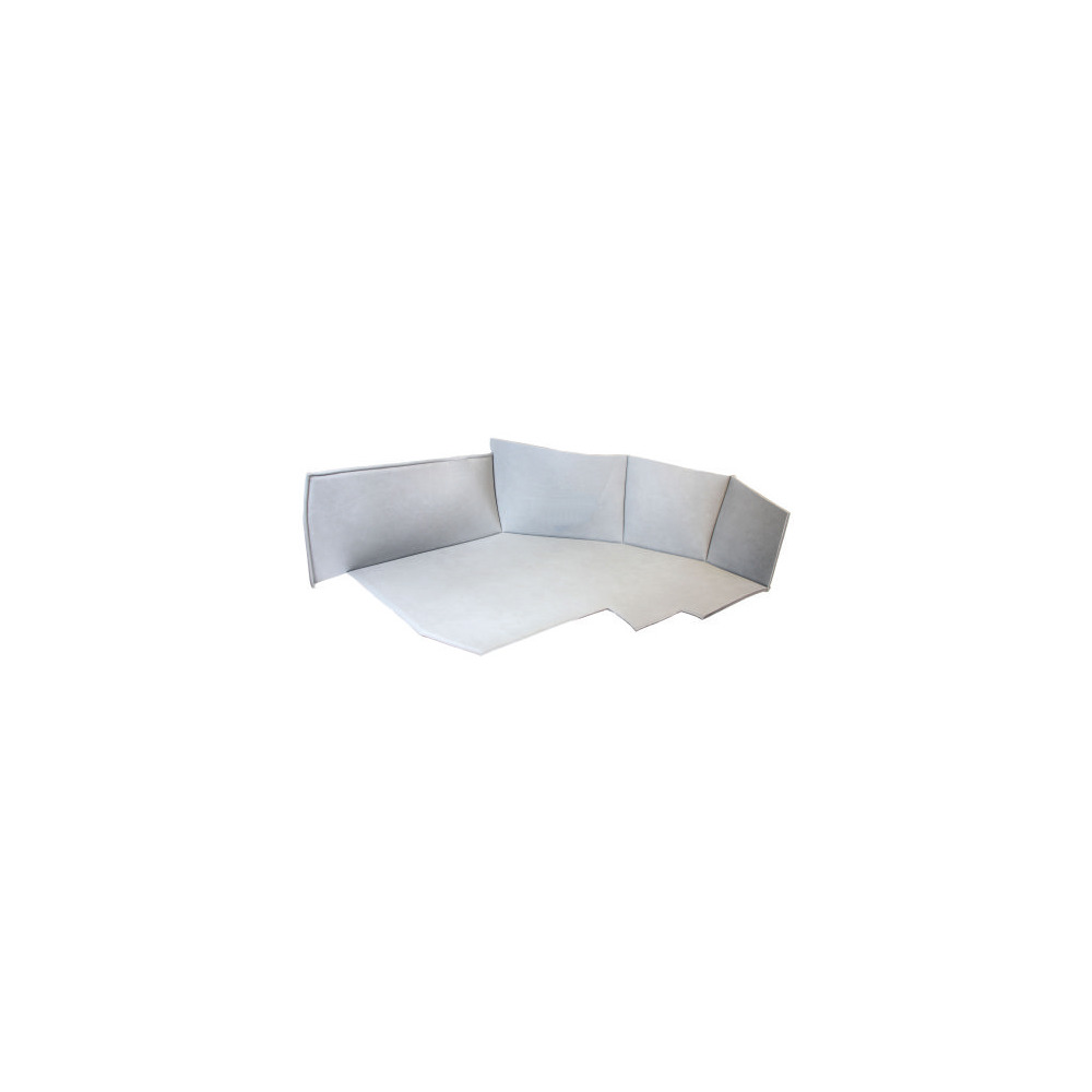 Innenverkleidung 3-teilig grau Steyr 942-955-FA113160