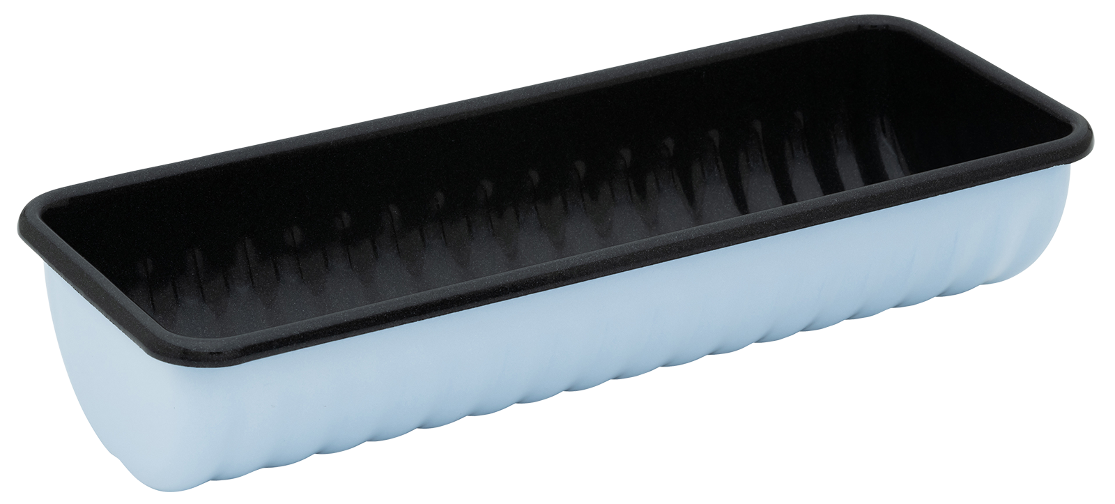 Rehrückenform Backemaille blau 30x10cm