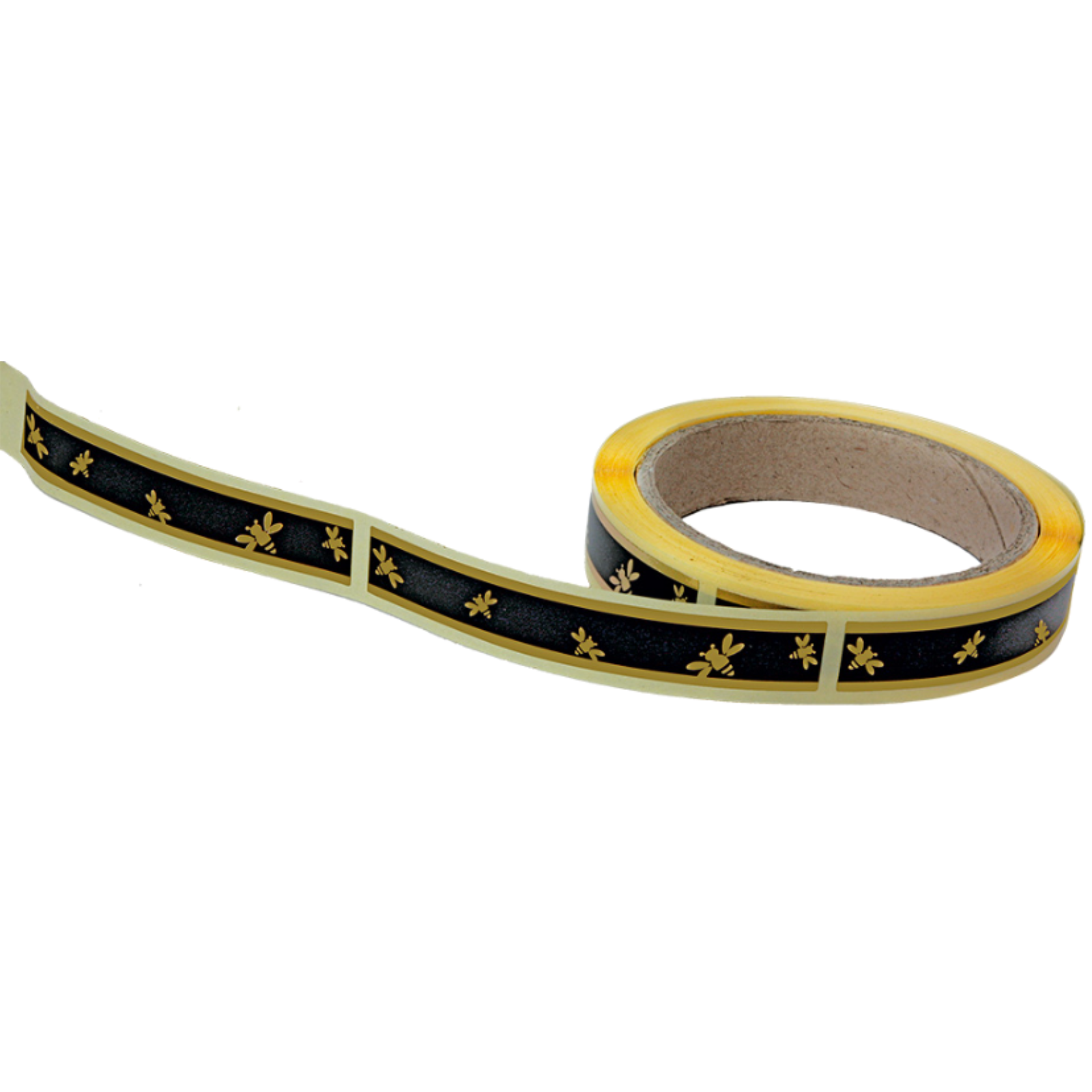 Seal label roll with 100 pieces BEES