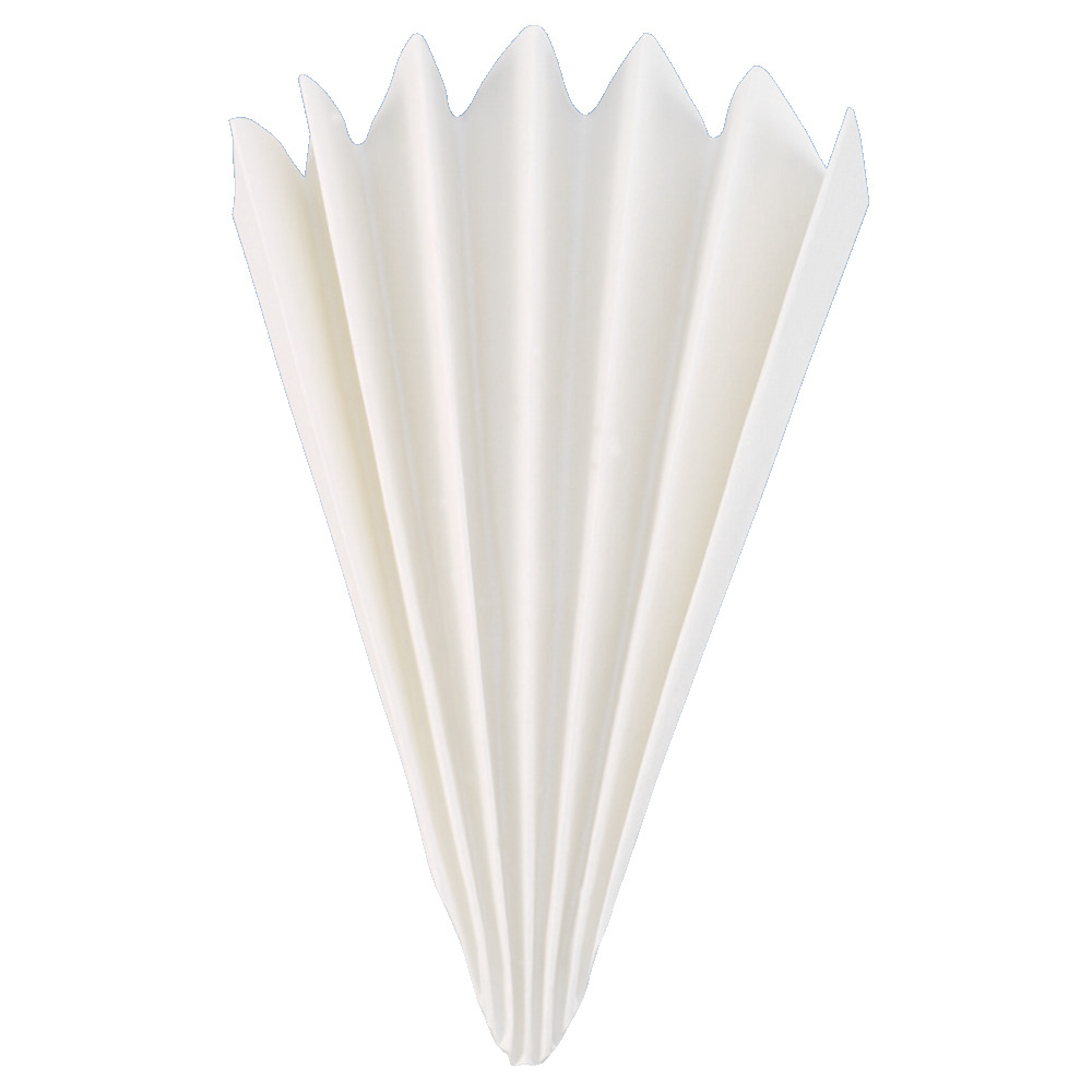 Filtro di carta per imbuto a spirale