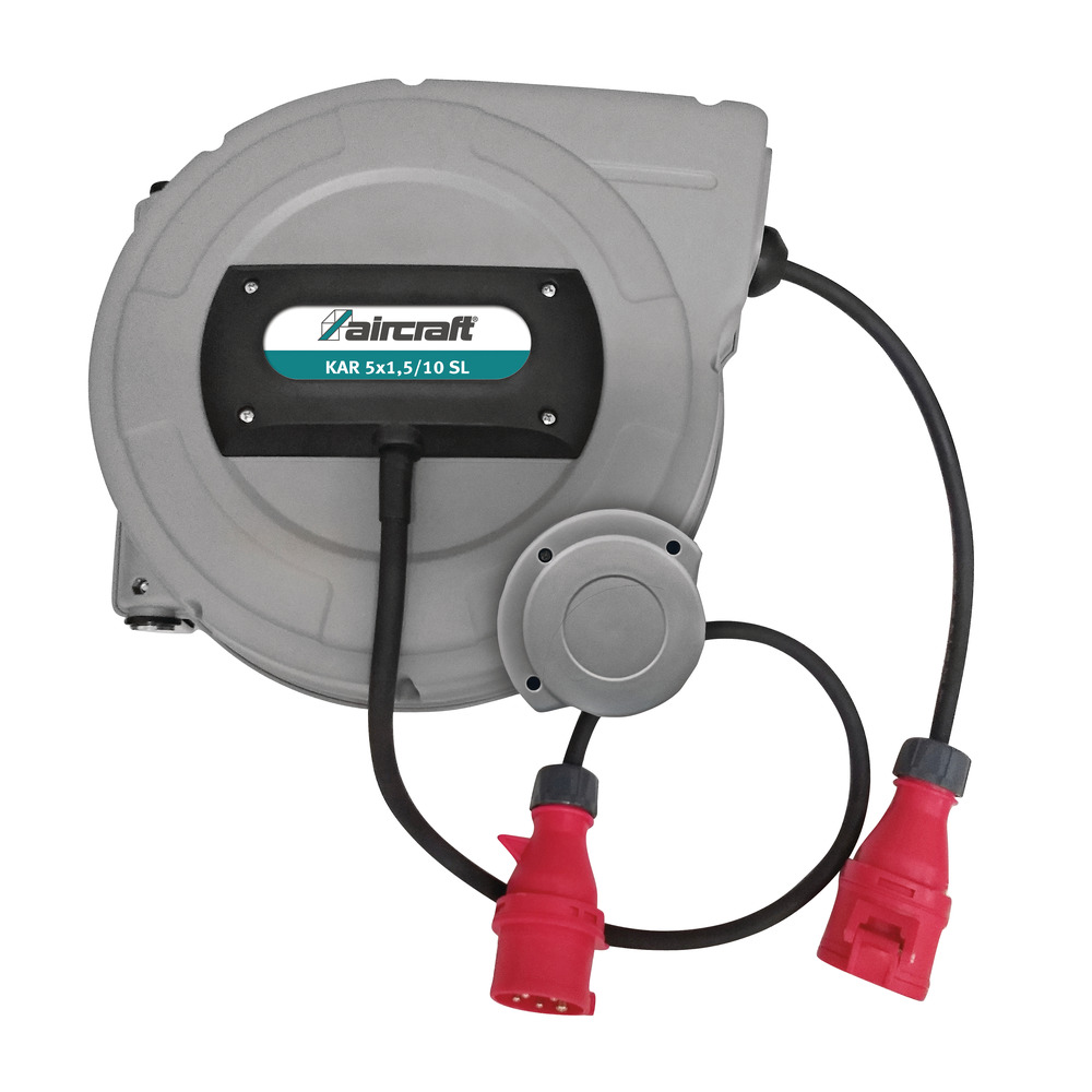 Kabelaufroller 400 Volt  5x1,5/10 M