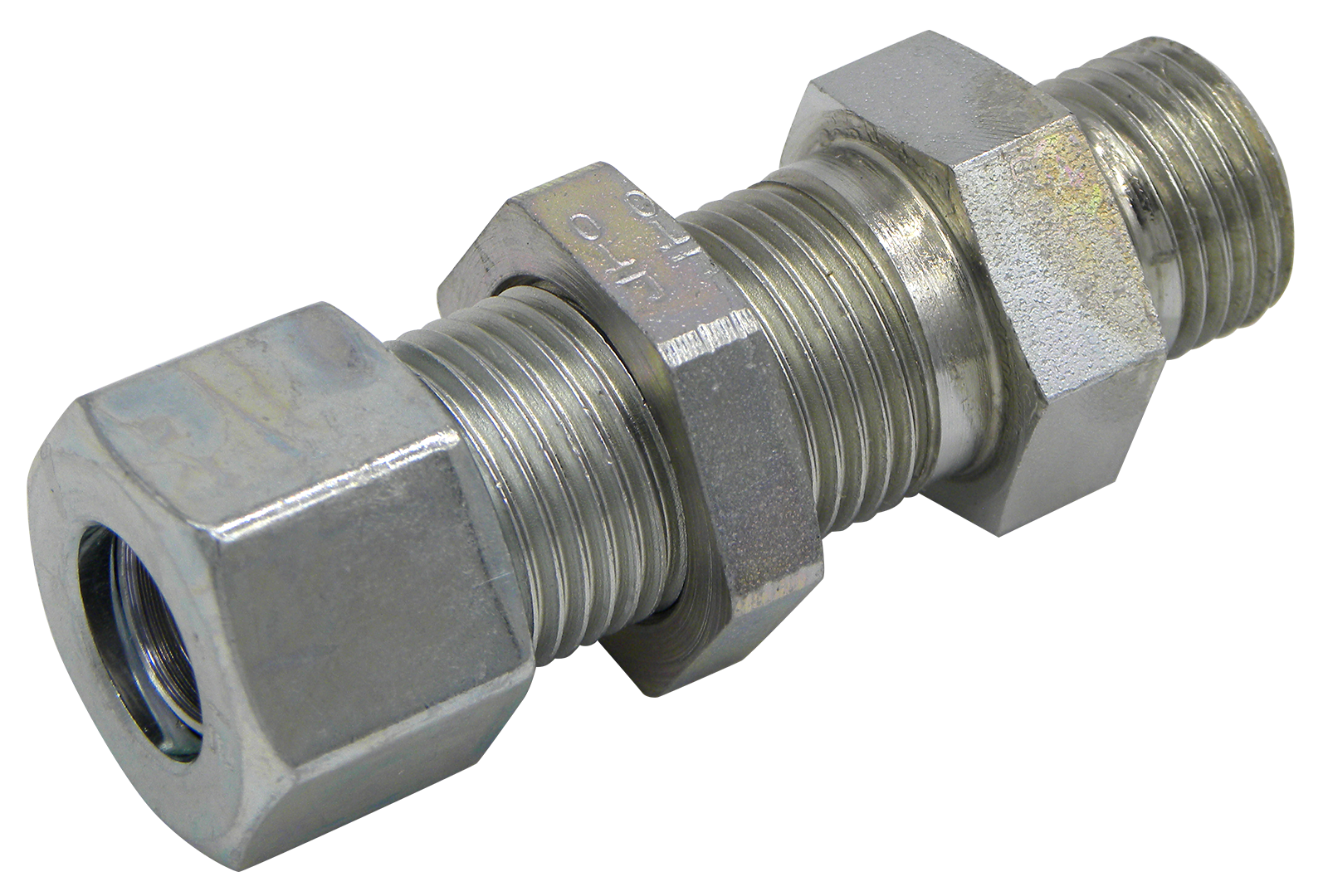 Straight bulkhead screw connection DL AG M16x1.5 to connection 12L