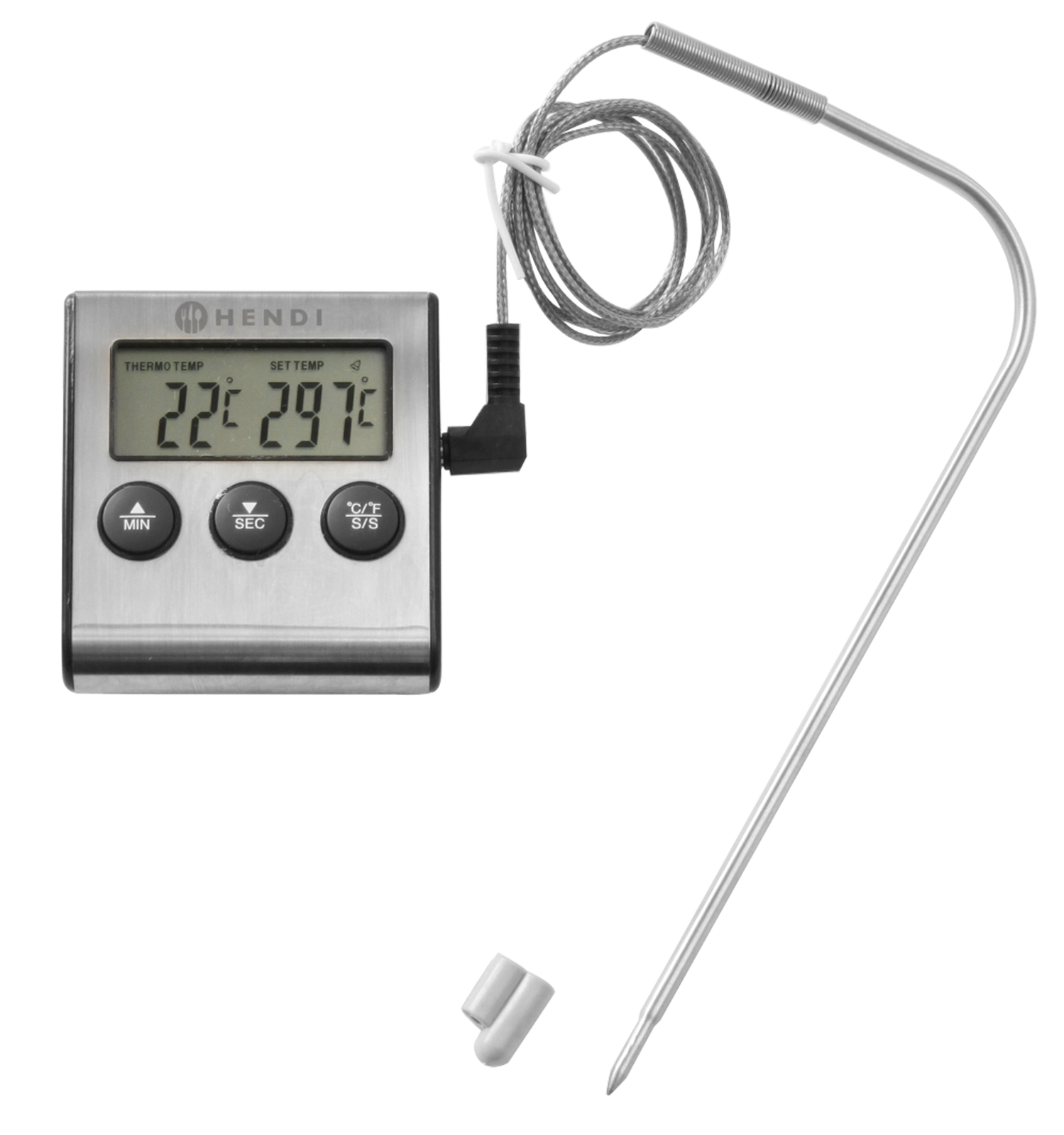 Bratenthermometer mit Timer