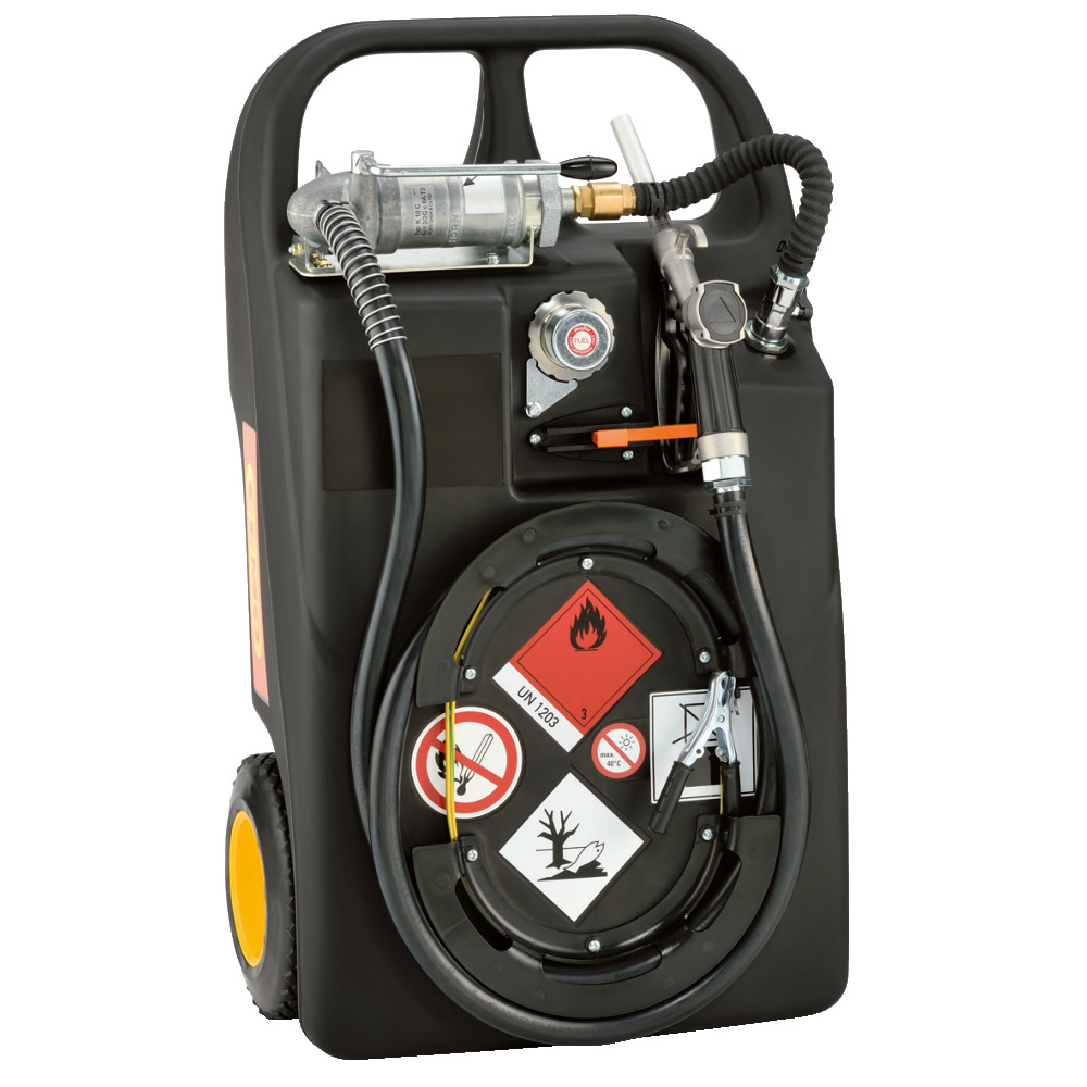 Kraftstofftrolley 60 L mit Handpumpe