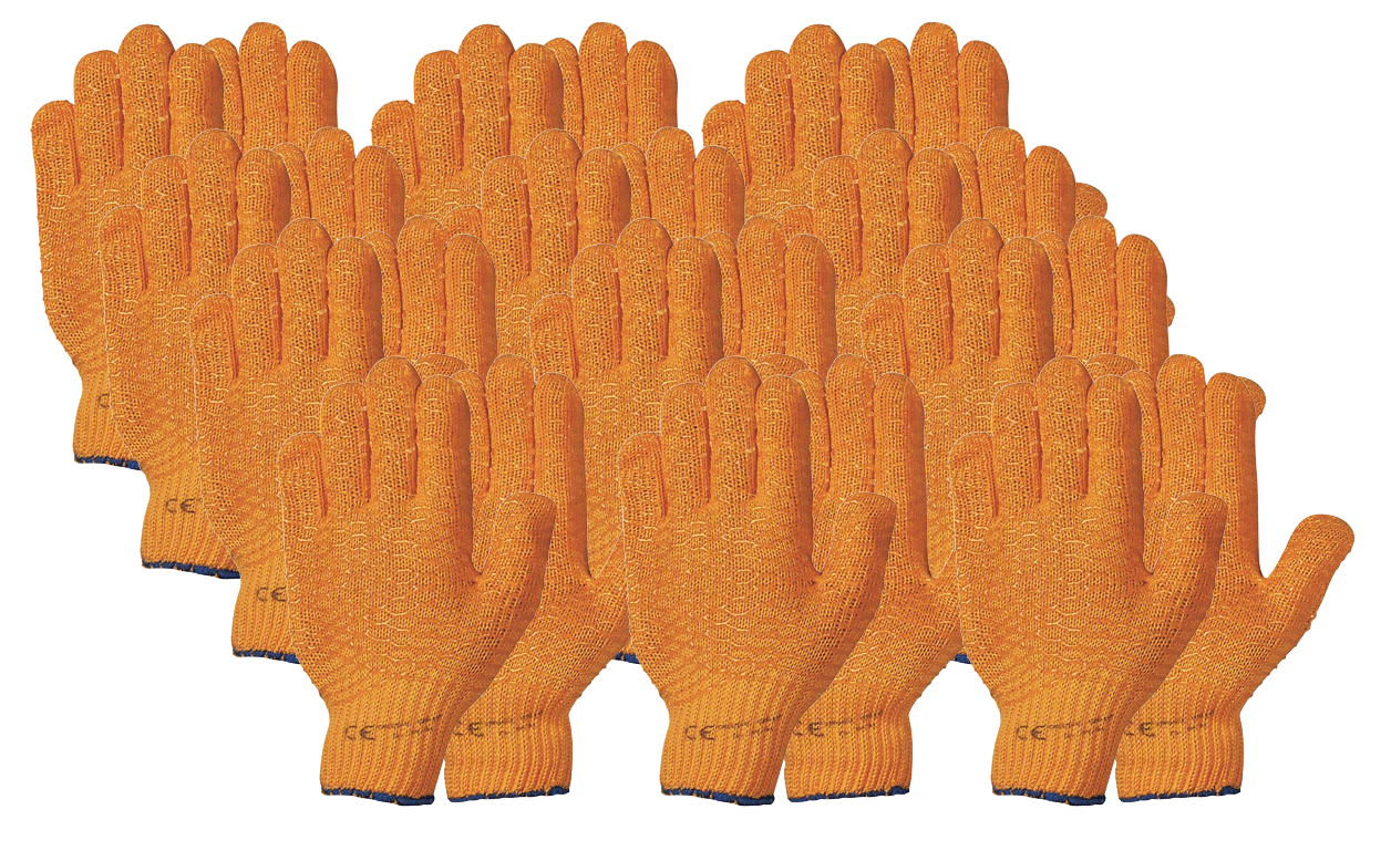 Strick Handschuh Criss Cross 12er SET
