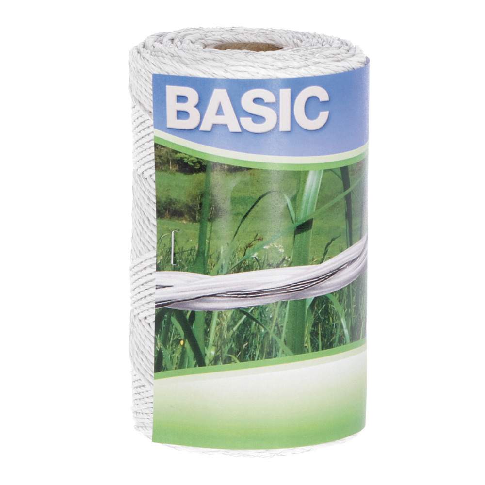 Litze Basic weiß, 2 mm / 250 m