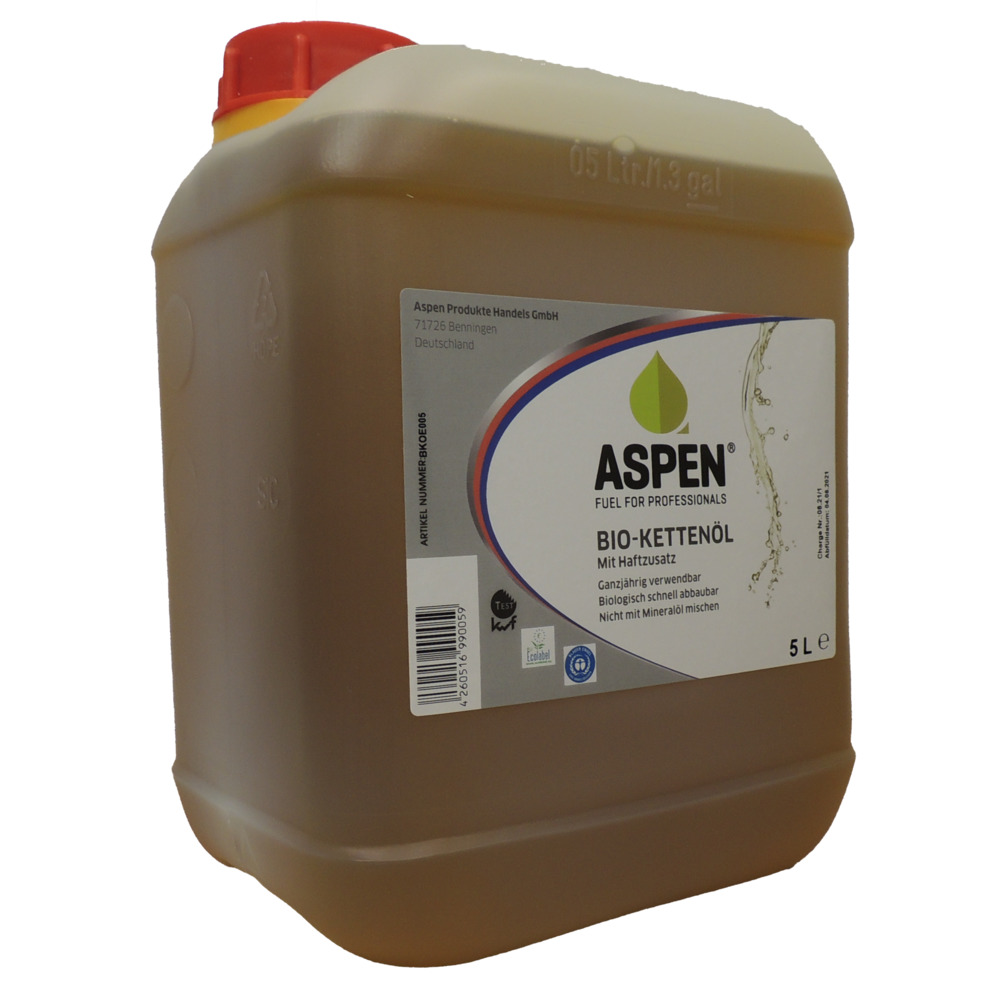 ASPEN BIO chain oil, 5 liters