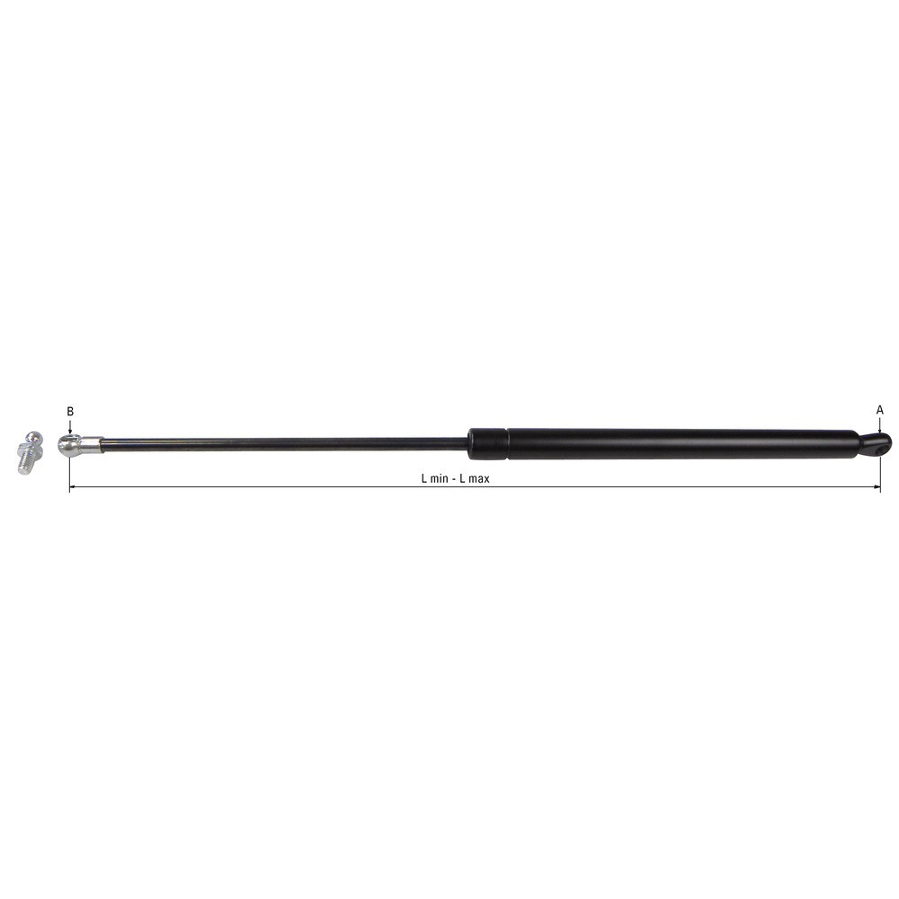Gasdruckfeder John Deere Heckscheibe