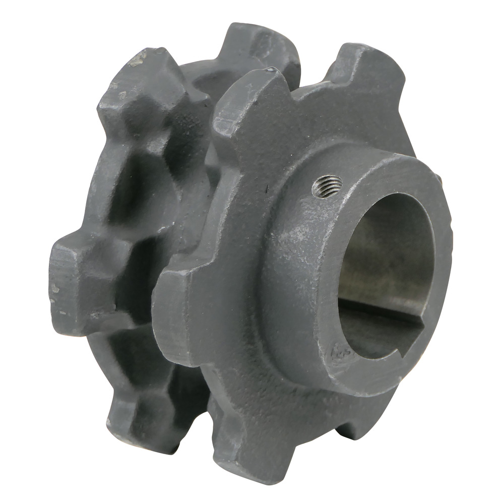 Kettennuss 10x31 offen, Bohrung Ø50mm, KN14mm Außen-Ø135mm, in GGG60