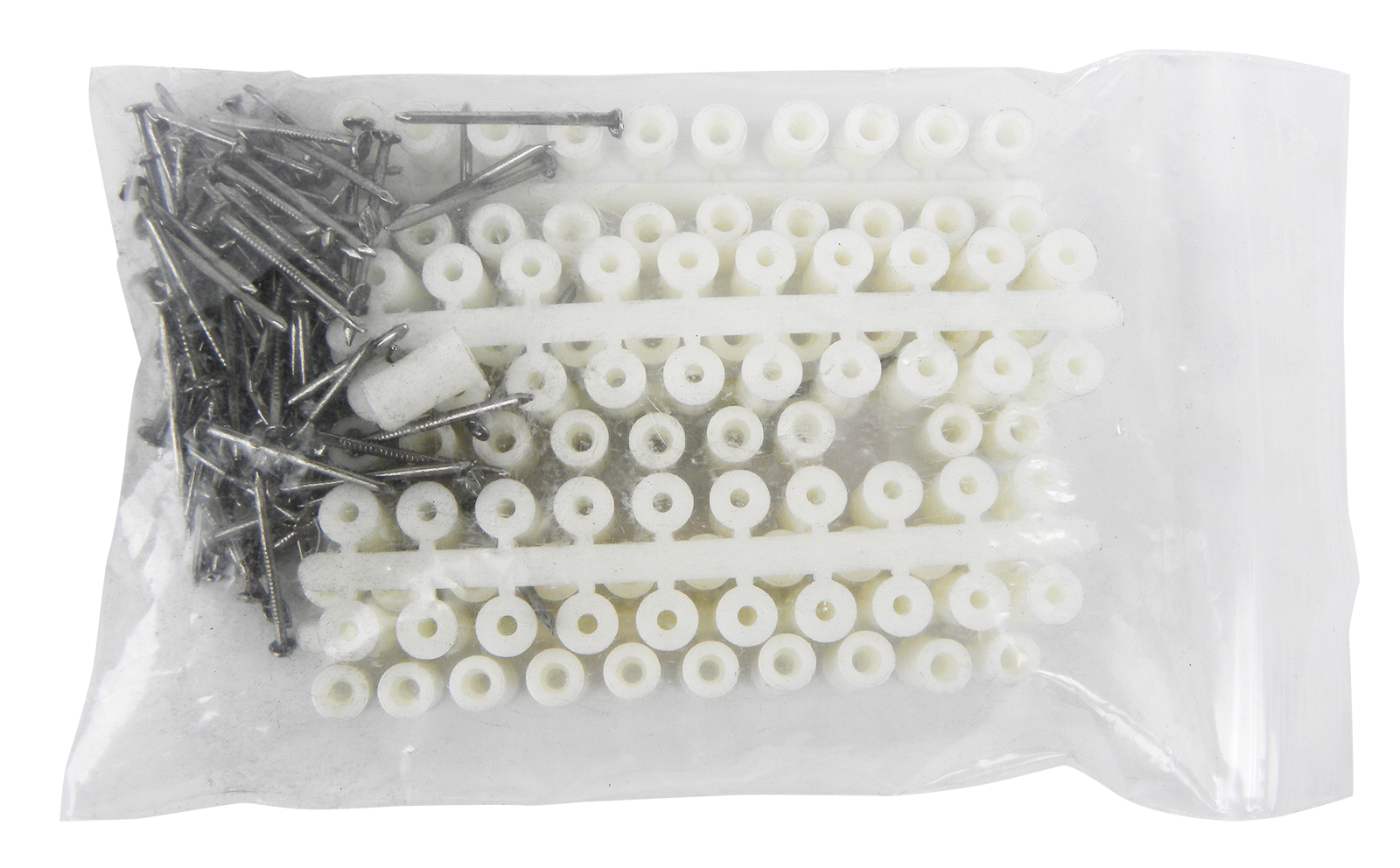 Spacer rollers plastic with pins 100 pieces.