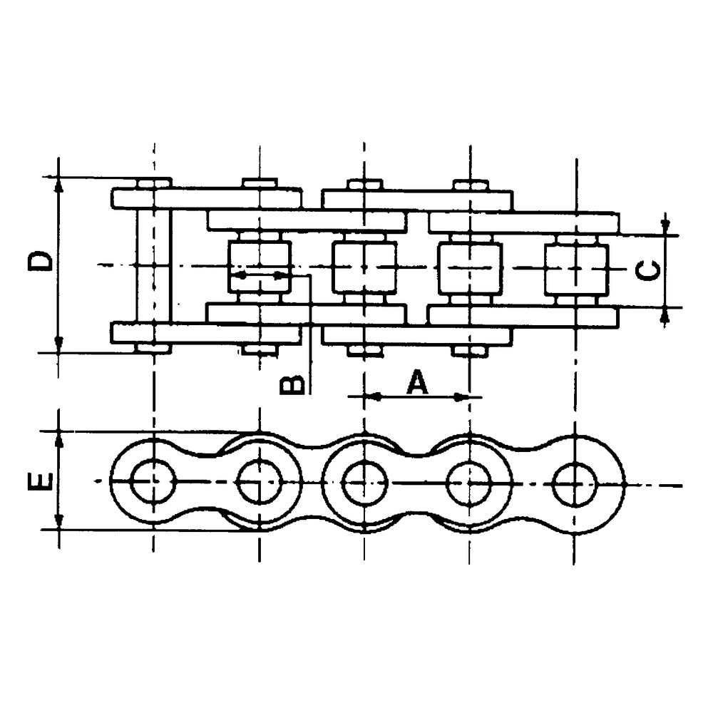 Rollenkette ASA Simplex