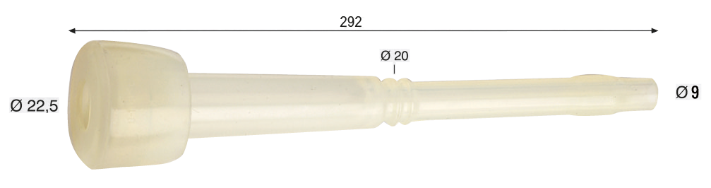 Zitzengummi Silikon passend DeLaval 960000-01