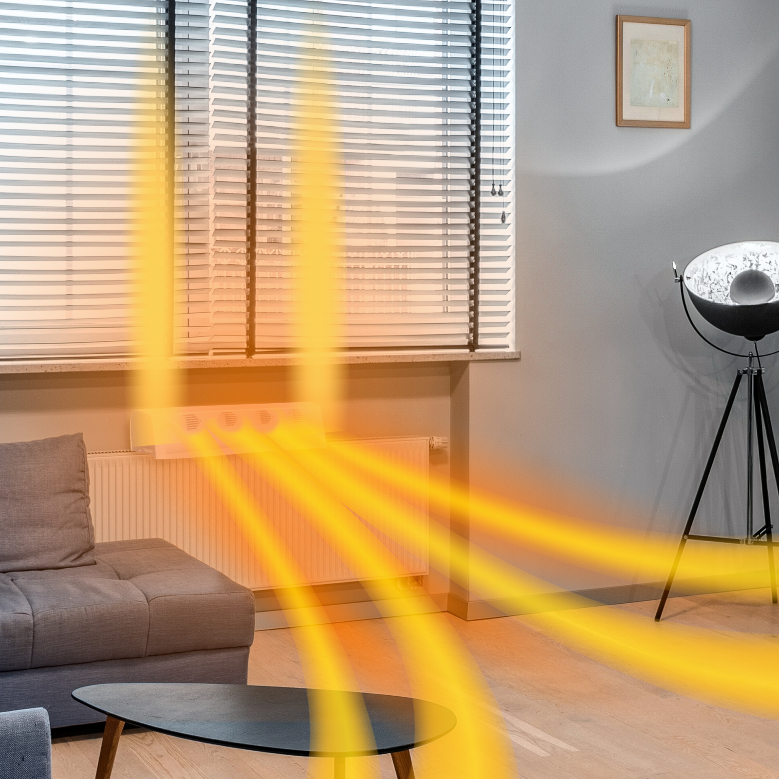  Heizungsventilator mit Akku 