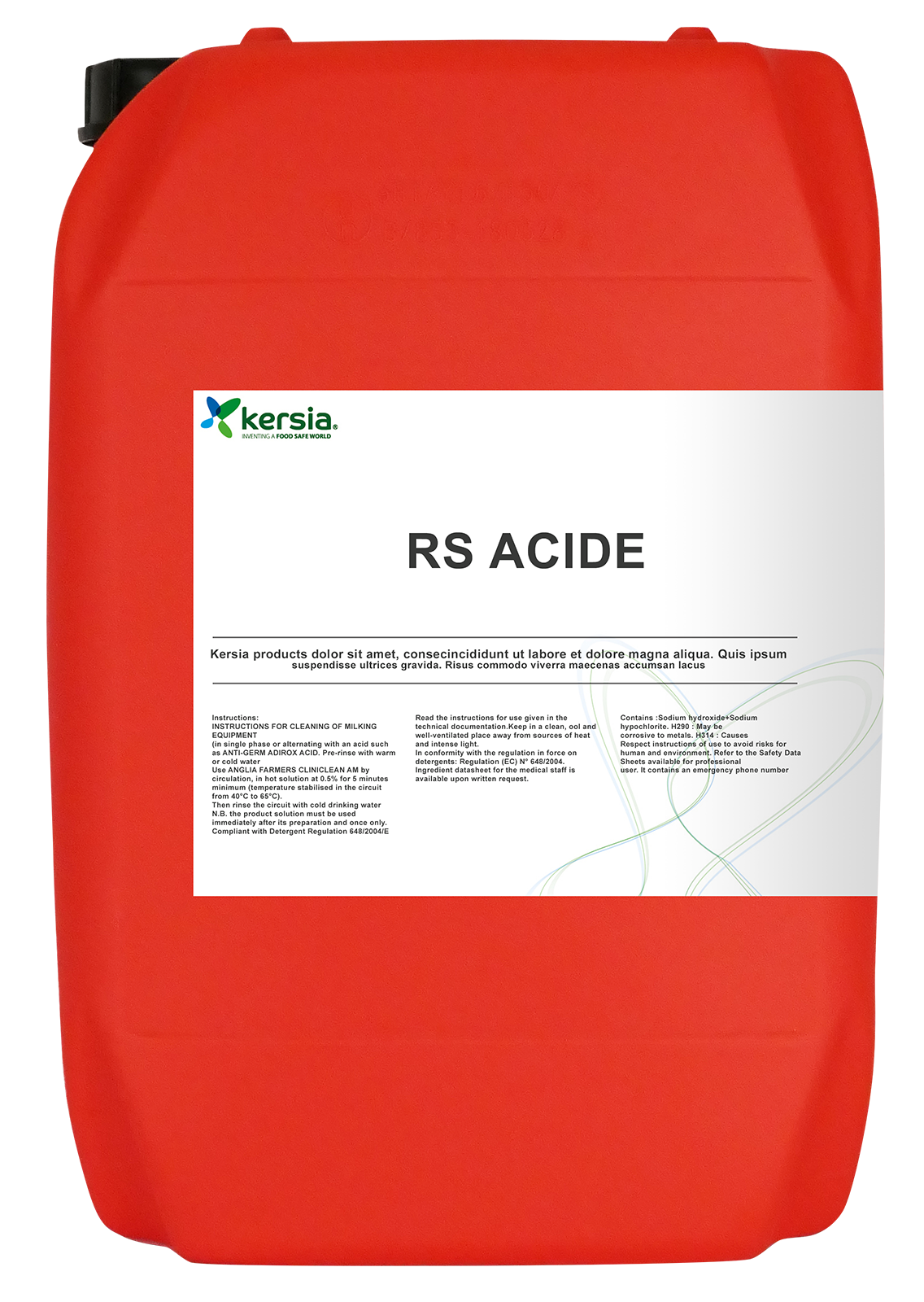  RS ACIDE 25 kg Kanister *