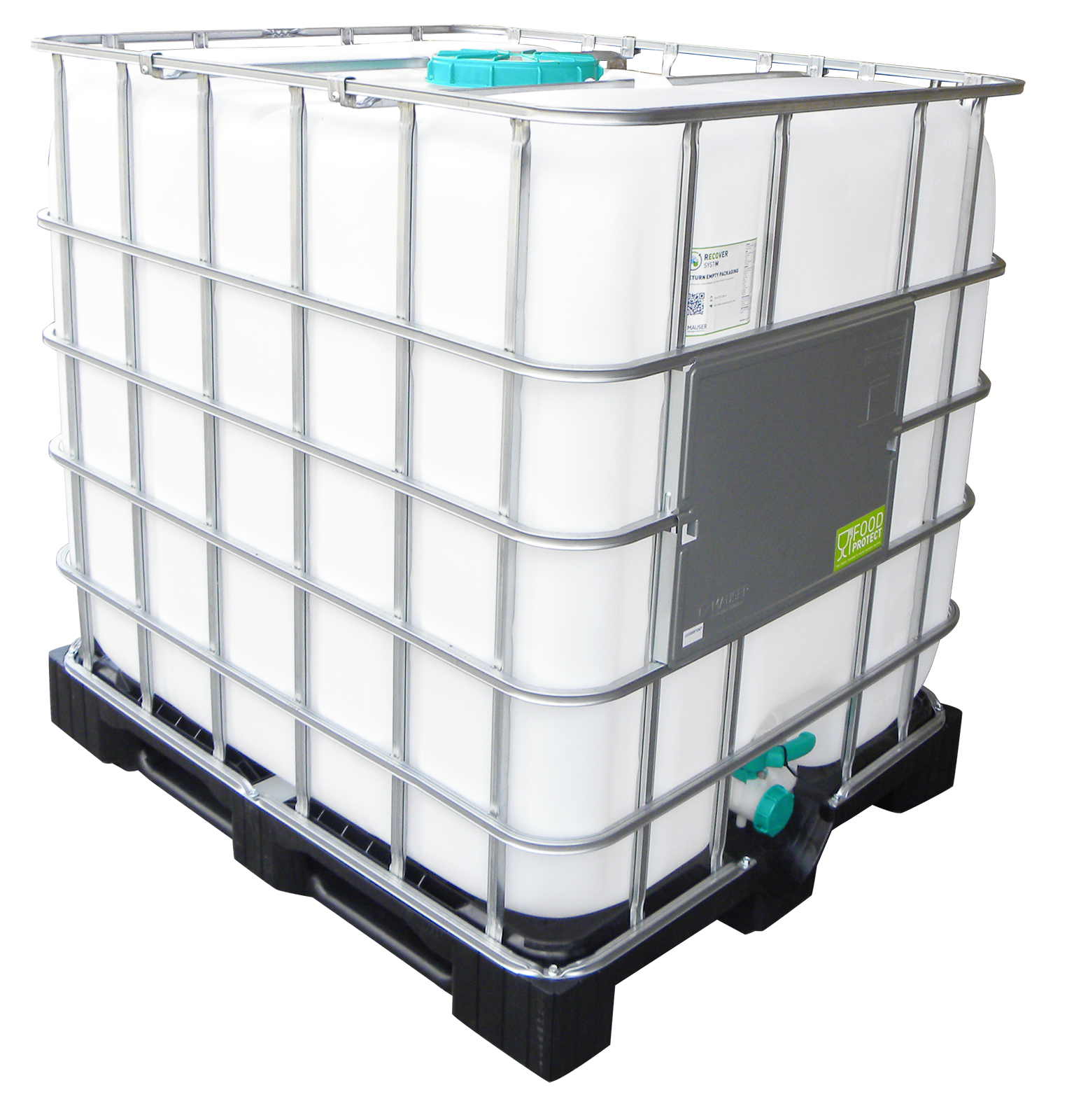 IBC Tank 1000L PE 2" Auslauf