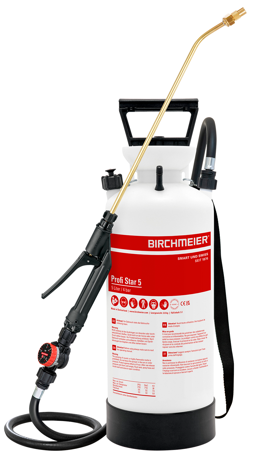 Drucksprühgerät Profi Star 5 inkl. Druckregelventil