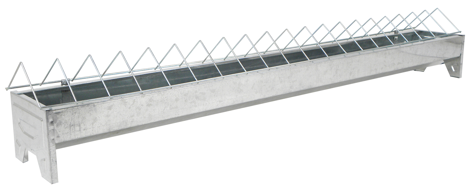 Futtertrog Metall, 100 cm