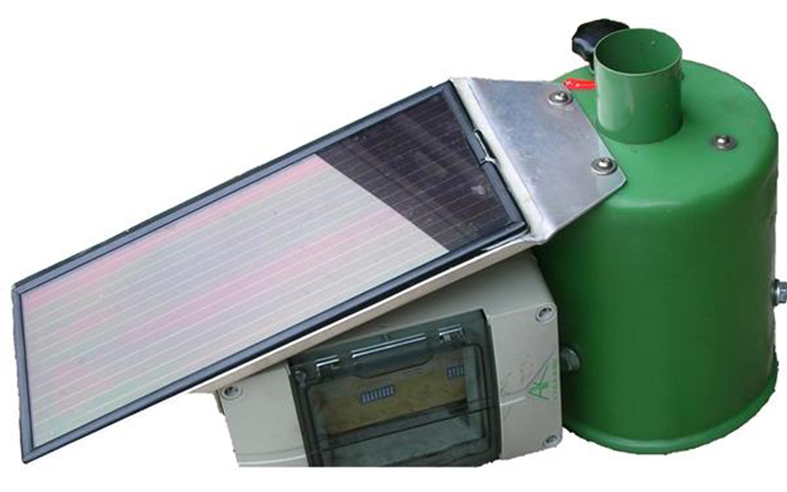 Solarfischfutterautomat
