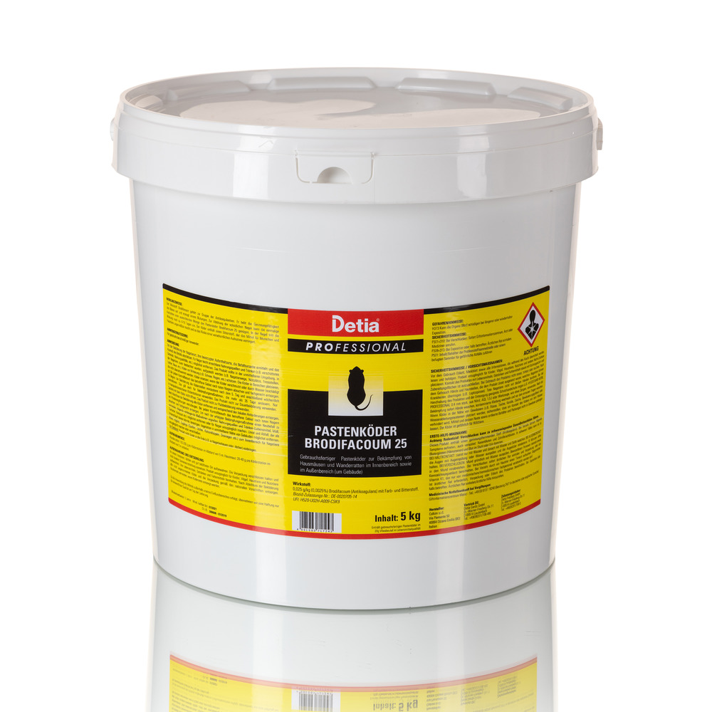 Pastenköder Brodifacoum 25, 5 kg