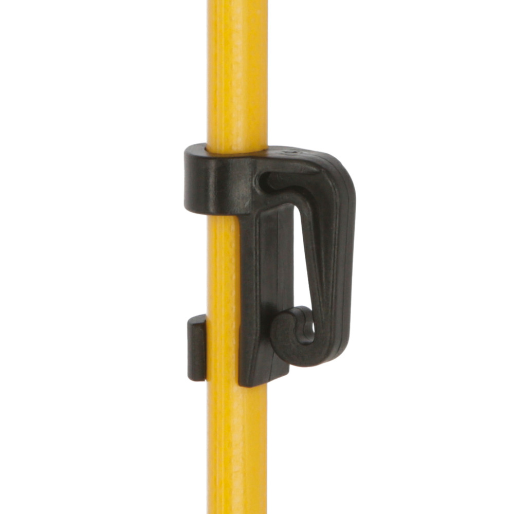 Isolator Fiberglaspfahl oval, 25 Stk.