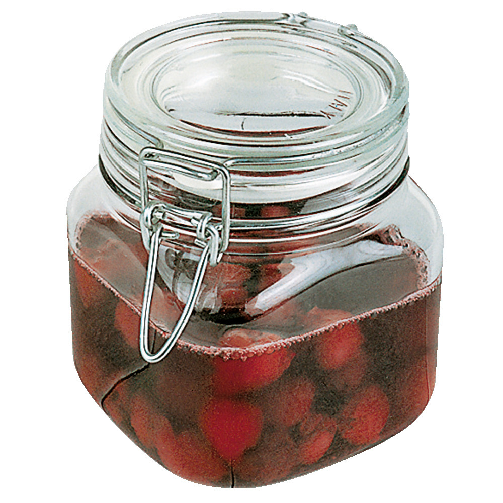 Einkochglas mit Bügelverschluss