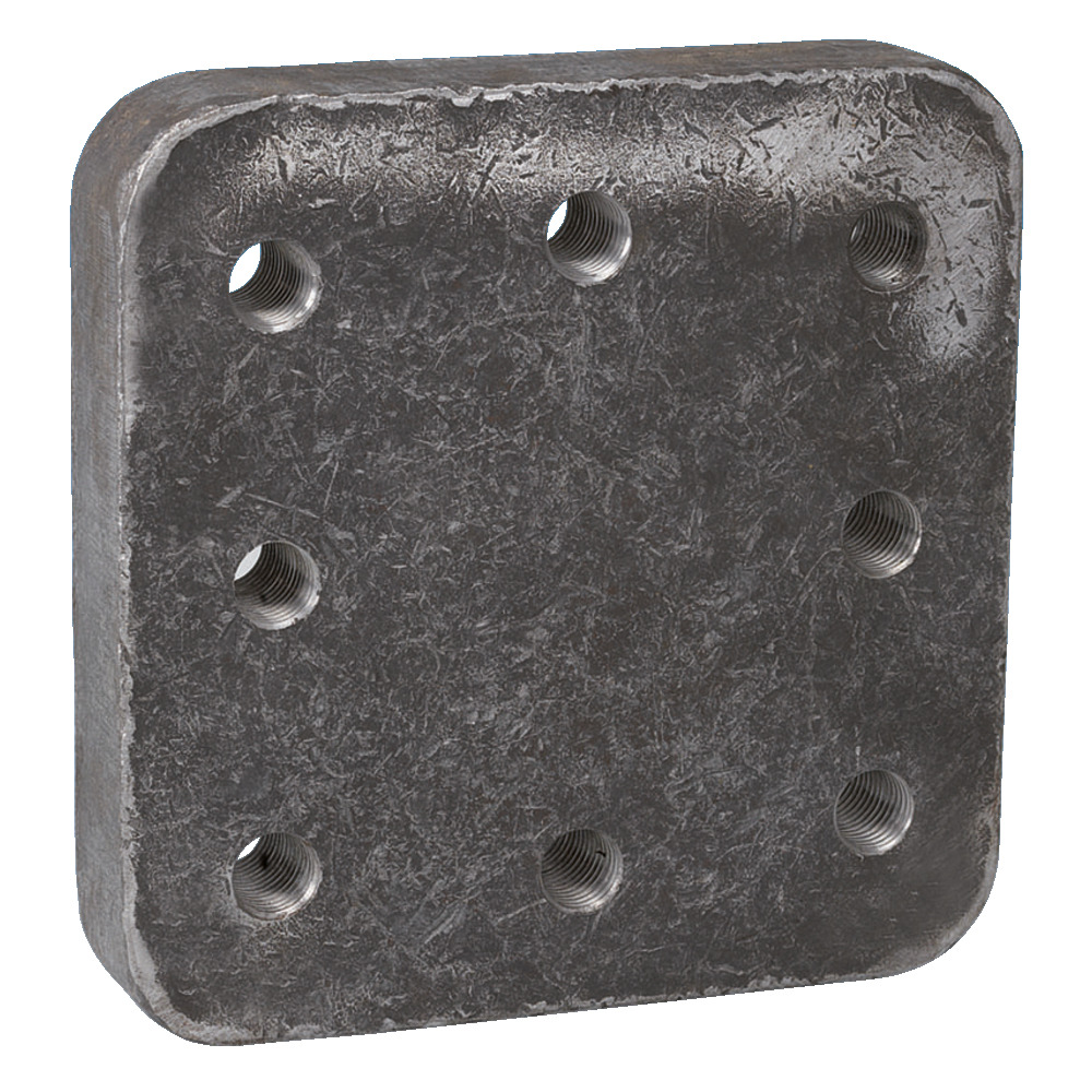 Flanschplatte 160x160x30 mm