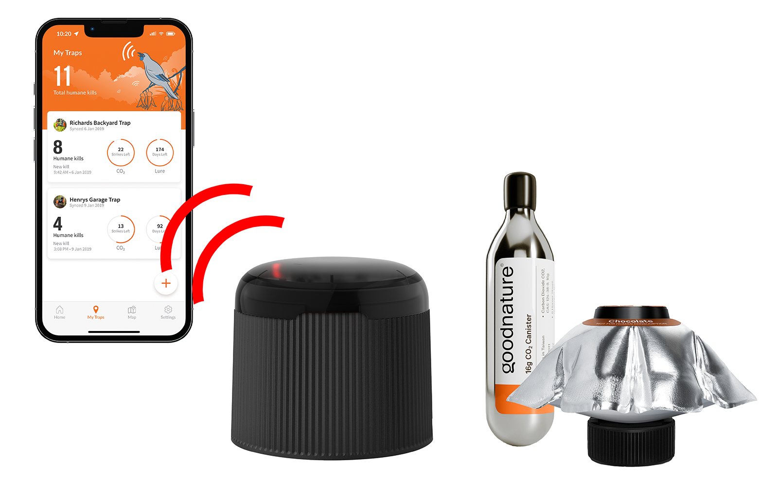 Ratten- und Mausefalle A24 Smart-Kit