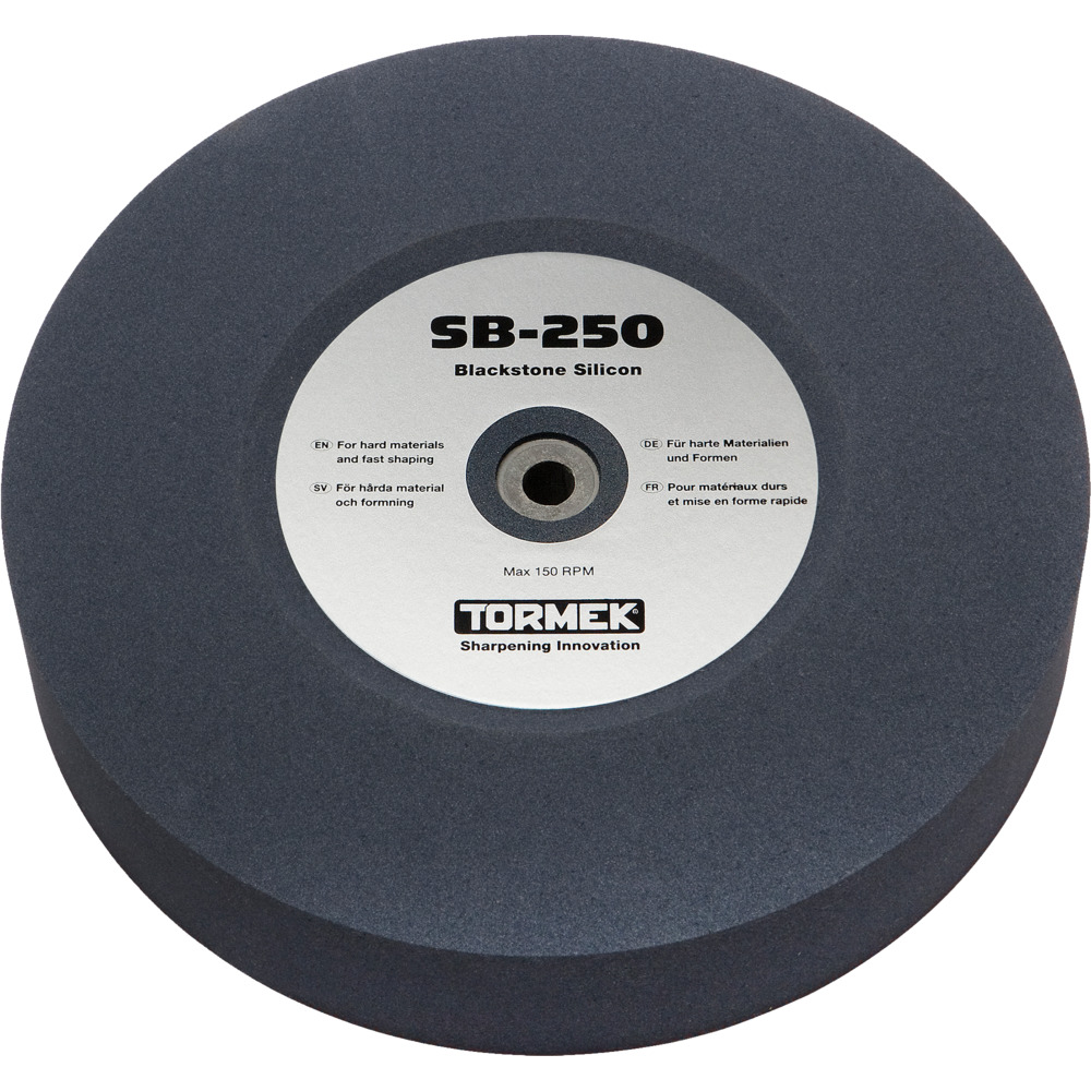 Schleifstein - Black Silcone 250 mm