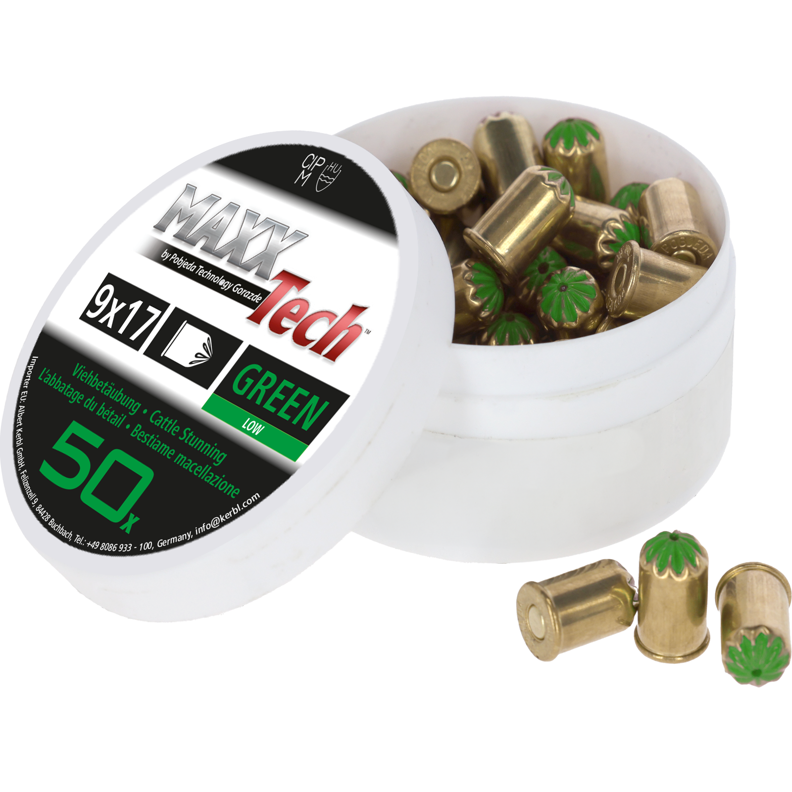 Shot cartridge green