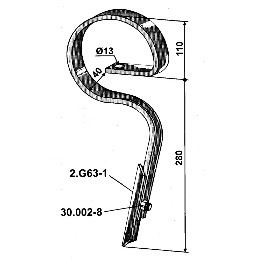 Garezinken Germinator mit Schar