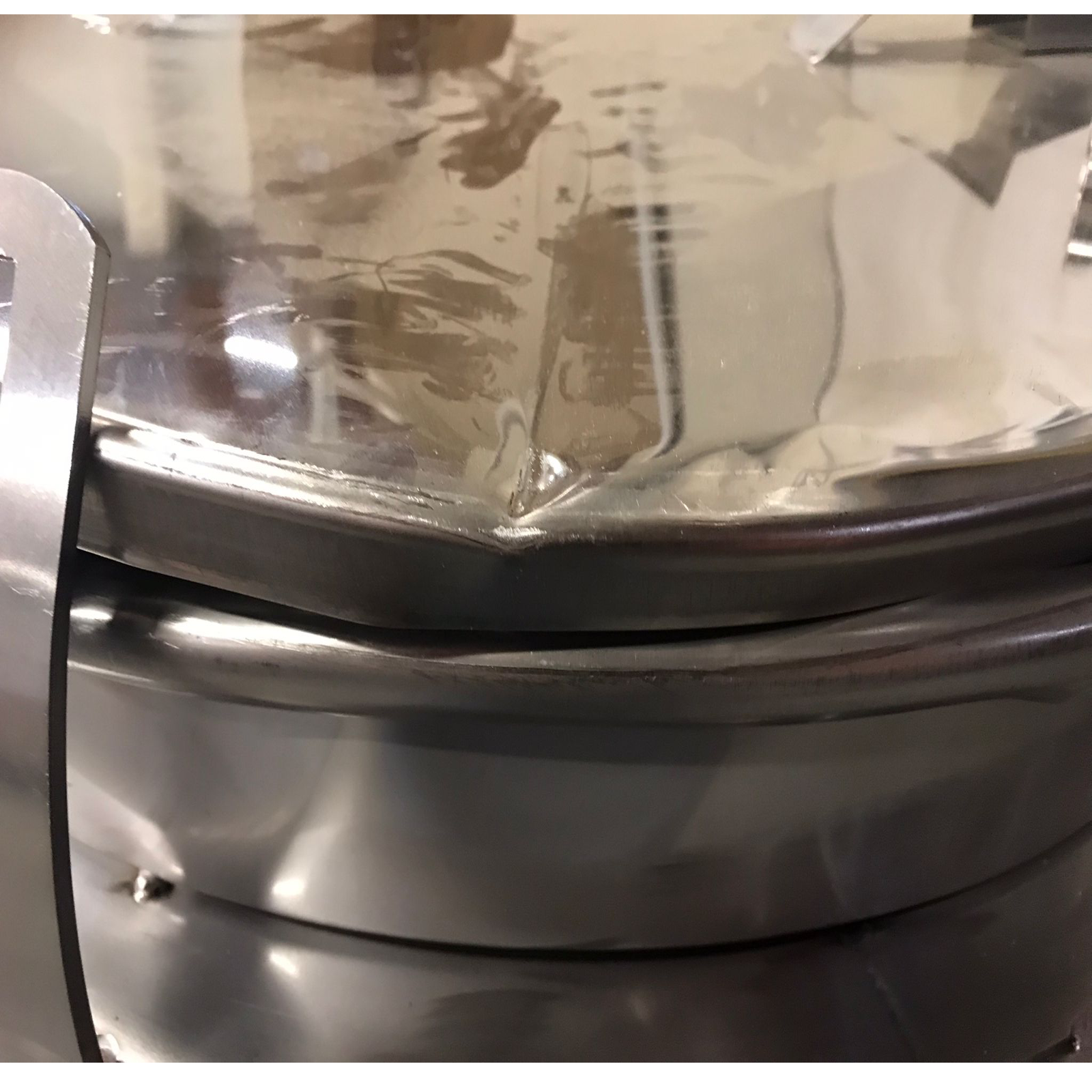 Futterdämpfer 120 L Edelstahl - B Ware