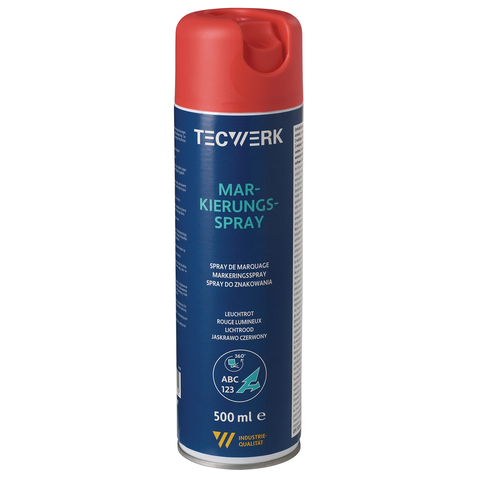 Markierungsspray leuchtrot 500 ml Spraydose