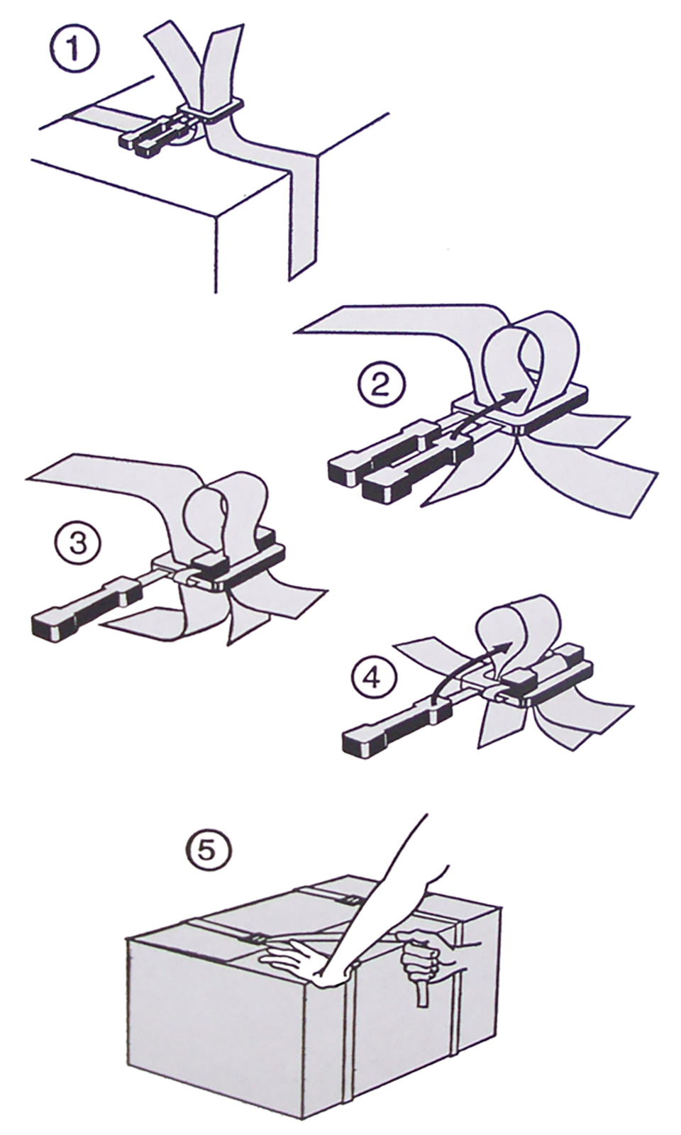 Umreifungsset 12 mm 600 m 100 kg
