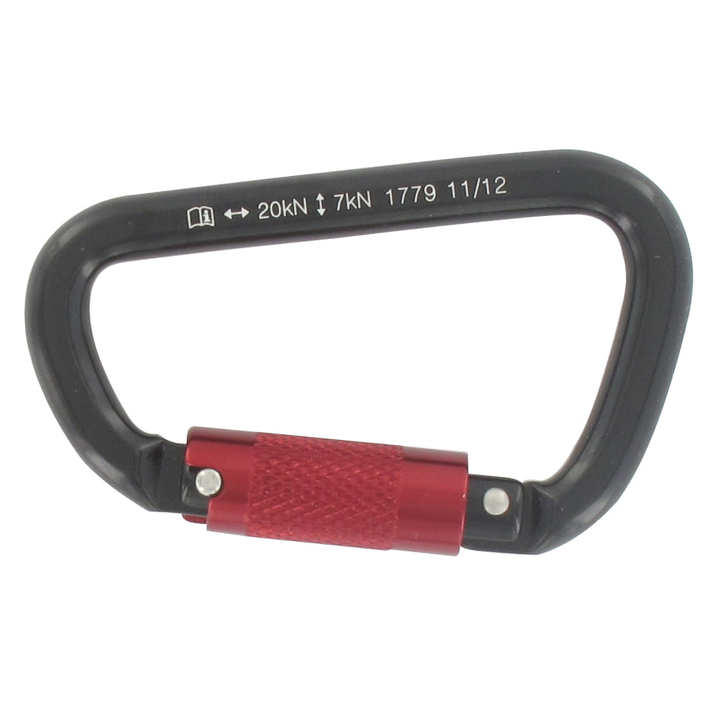 Karabiner Autolock asymmetrisch 20 kN