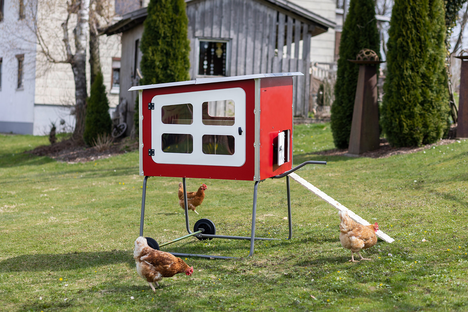 Hühnerstall MobileCoop aus Holz