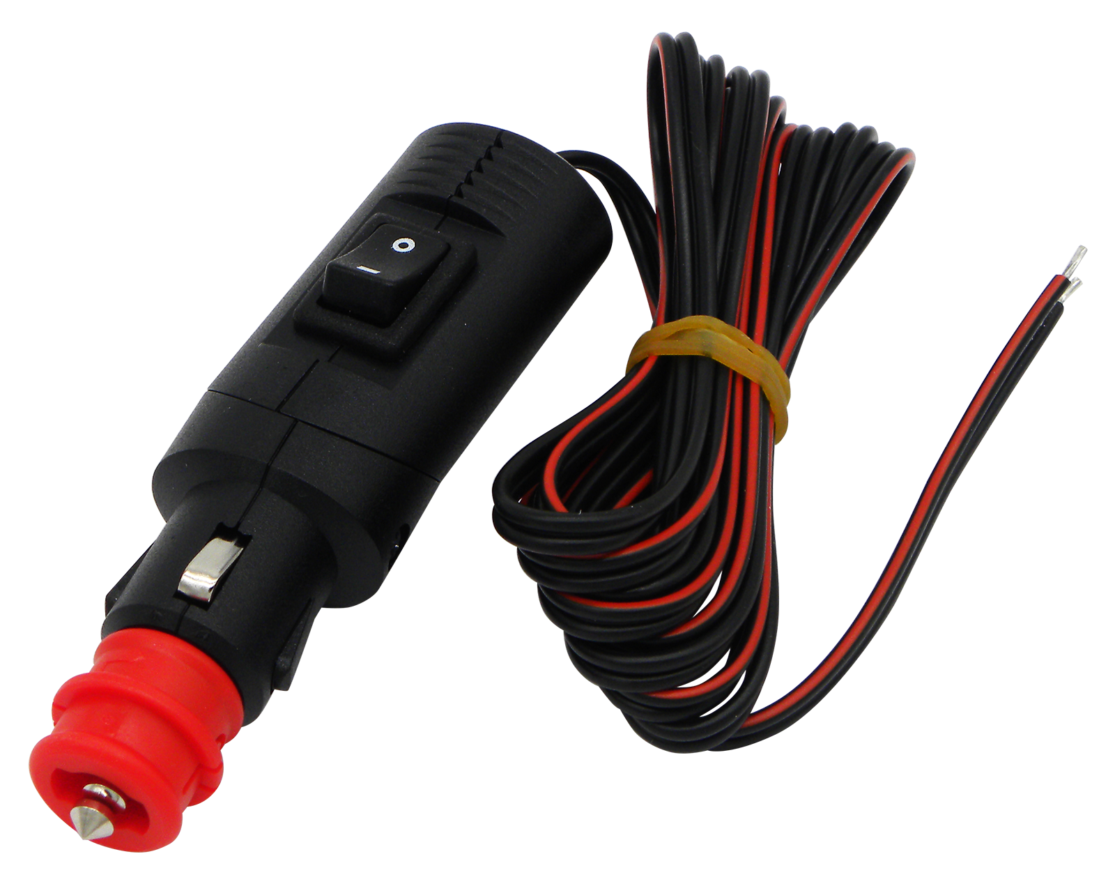 Extension cable 12/24VCigarette lighter and switch