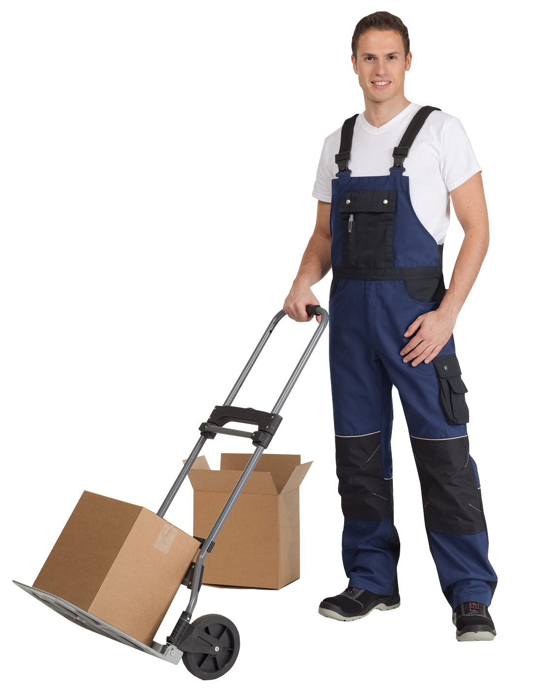 Latzhose Professional dunkelblau/schwarz