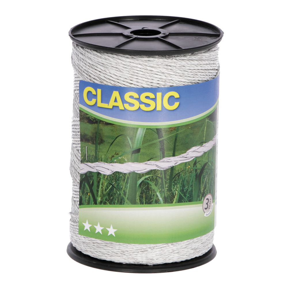Litze Classic weiß, 2 mm / 500 m