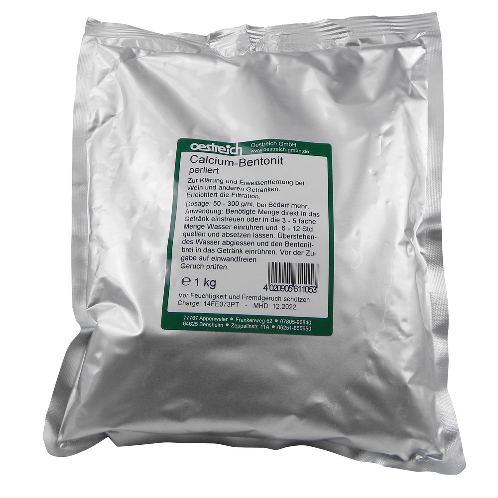 Calcium-Bentonit, perliert, 1 kg