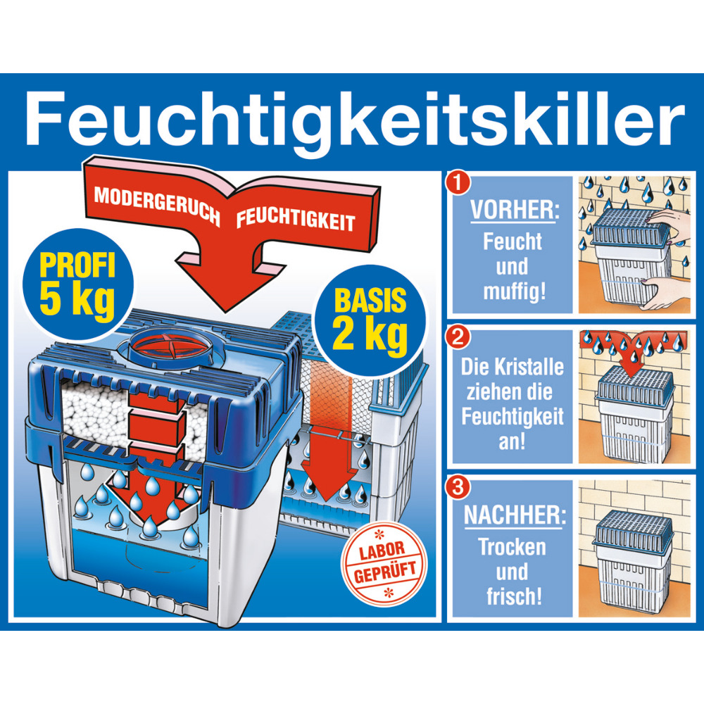 Feuchtigkeitskiller 2 kg