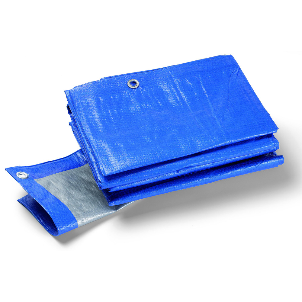 Abdeckplane extra stark 180g/qm blau/grau