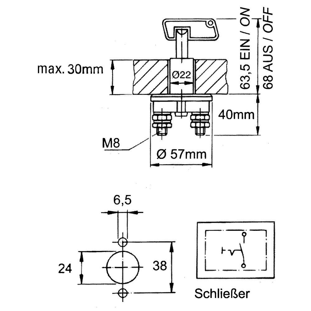 Batterietrennschalter