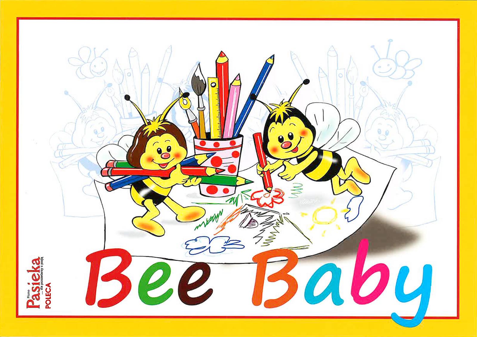 Malbuch Bienenbaby