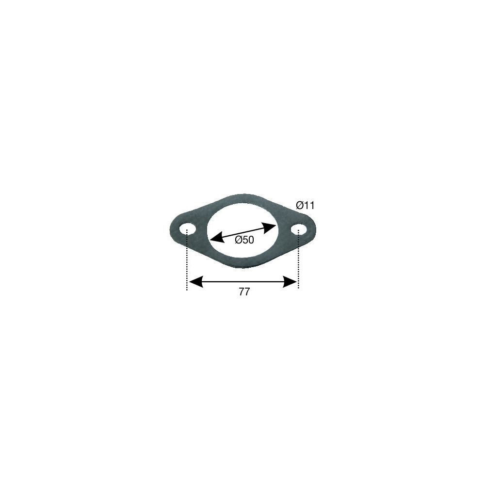 Gasket for exhaust Steyr T180