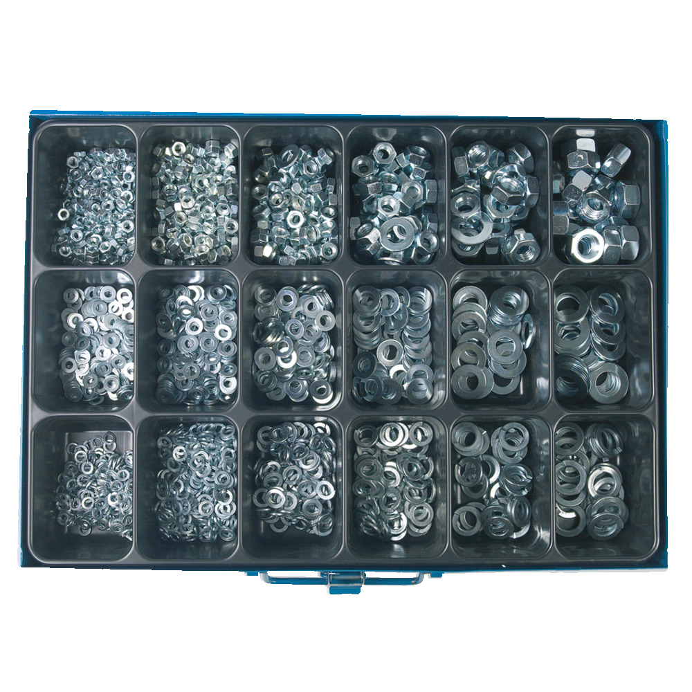 Assortimento di dadi e rondelle 1800 pezzi