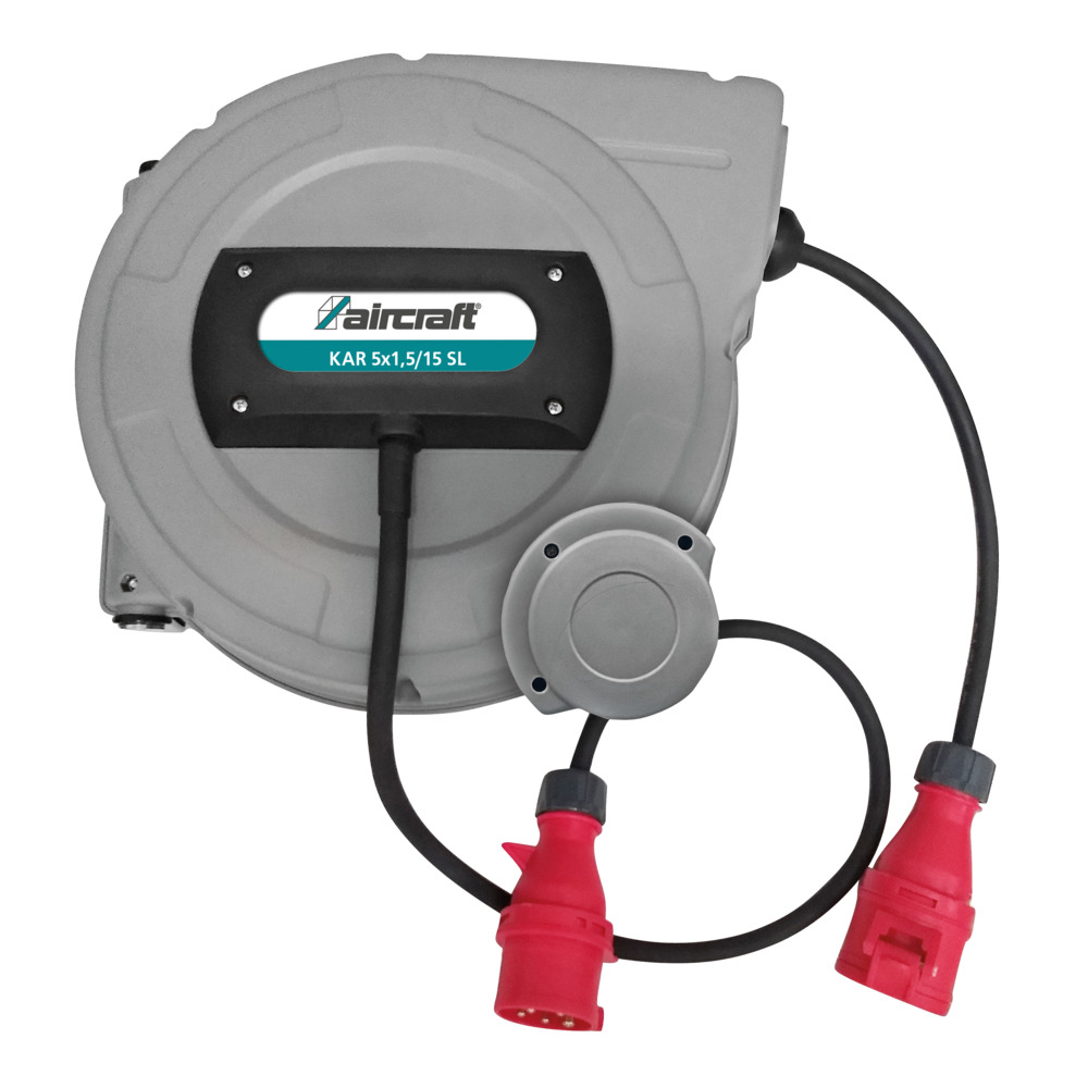 Kabelaufroller 400 Volt 3,x15 15 m