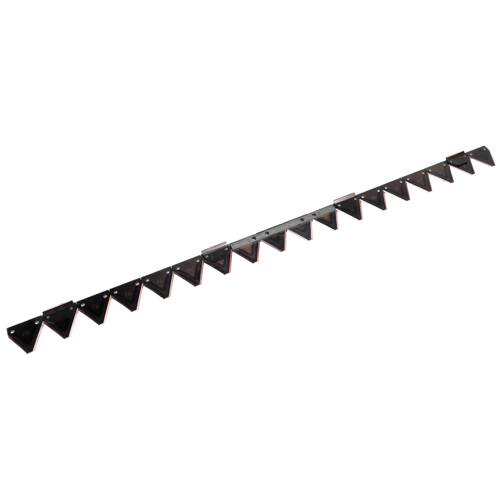 Mähmesser 137 cm, 18 Klingen DIN 80, 4 Stk. Reinigungsplatten, anstelle von Agria 631375