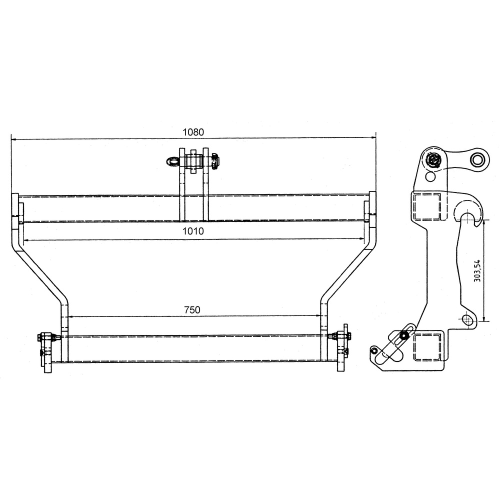EURO-Dreipunktadapter Kat.2
